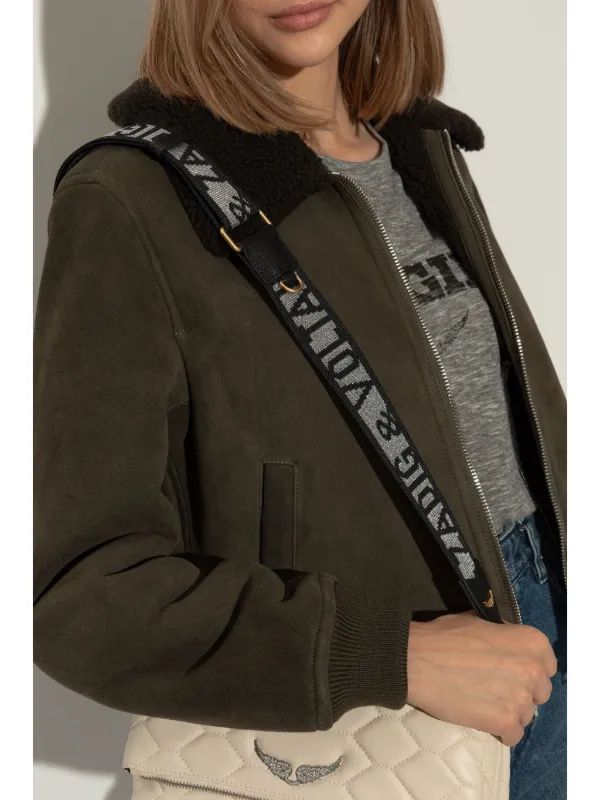 Strap Zadig & Voltaire Negro con plateado