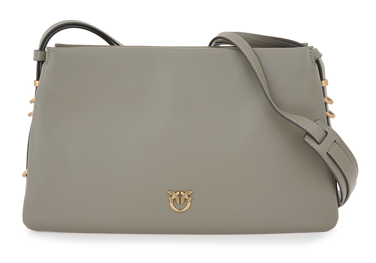 Cartera Pinko tres separaciones grande verde musgo
