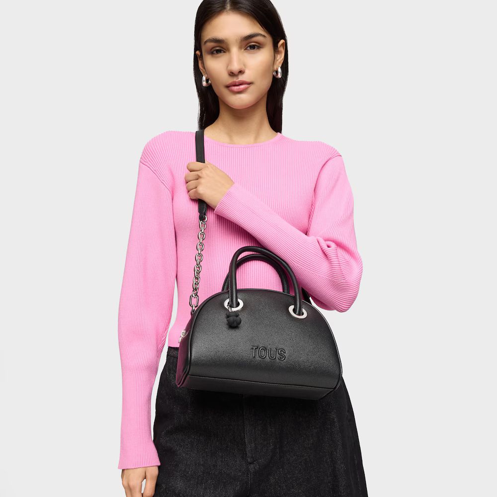 Cartera Tous Bowling Mediano Negro