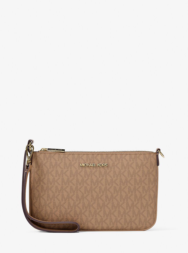 Bolso de mano Michael Kors monograma caramelo