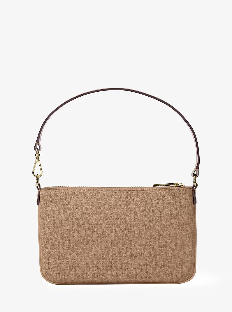 Bolso de mano Michael Kors monograma caramelo