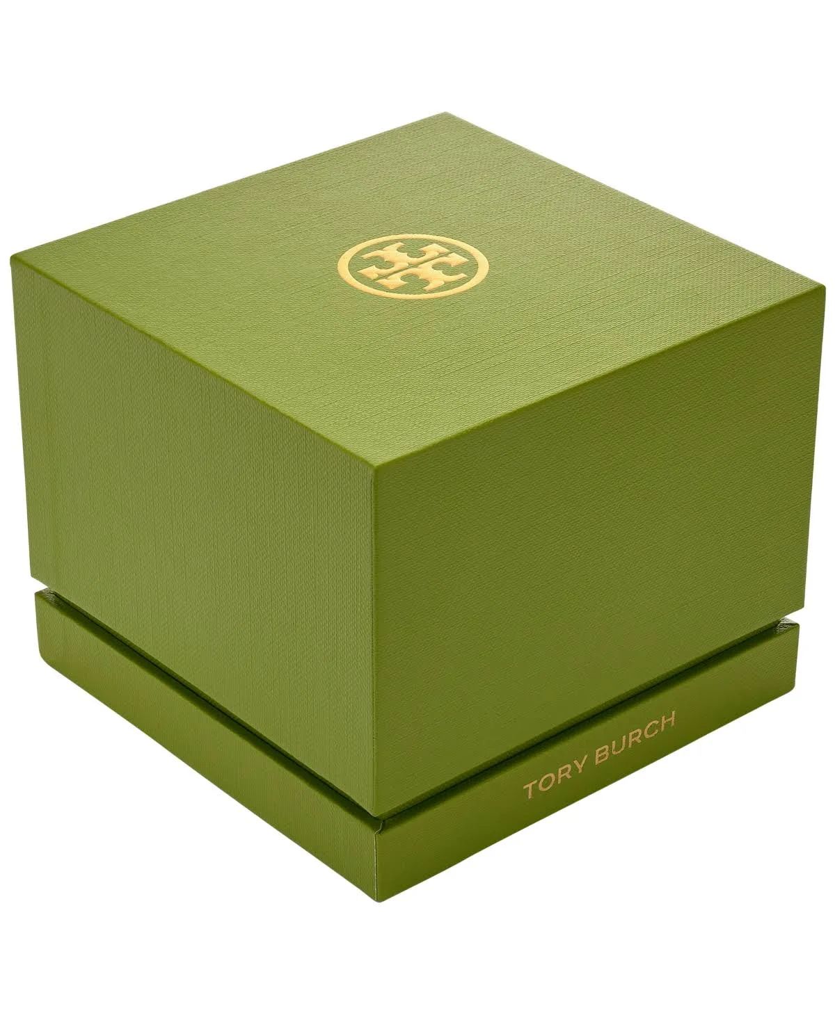 Reloj Tory Burch fondo celeste plateado