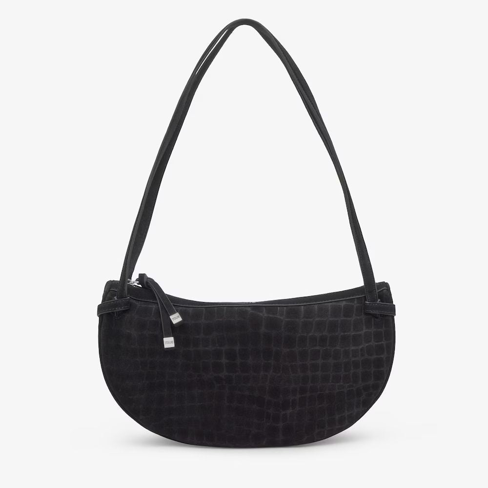 Cartera Tous Halfmoon Cuero negro