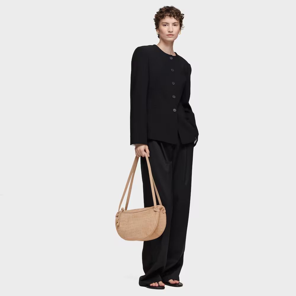 Cartera Tous Halfmoon beige