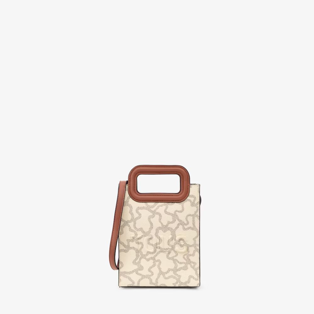 Cartera Tous Mini bolso beige kaos