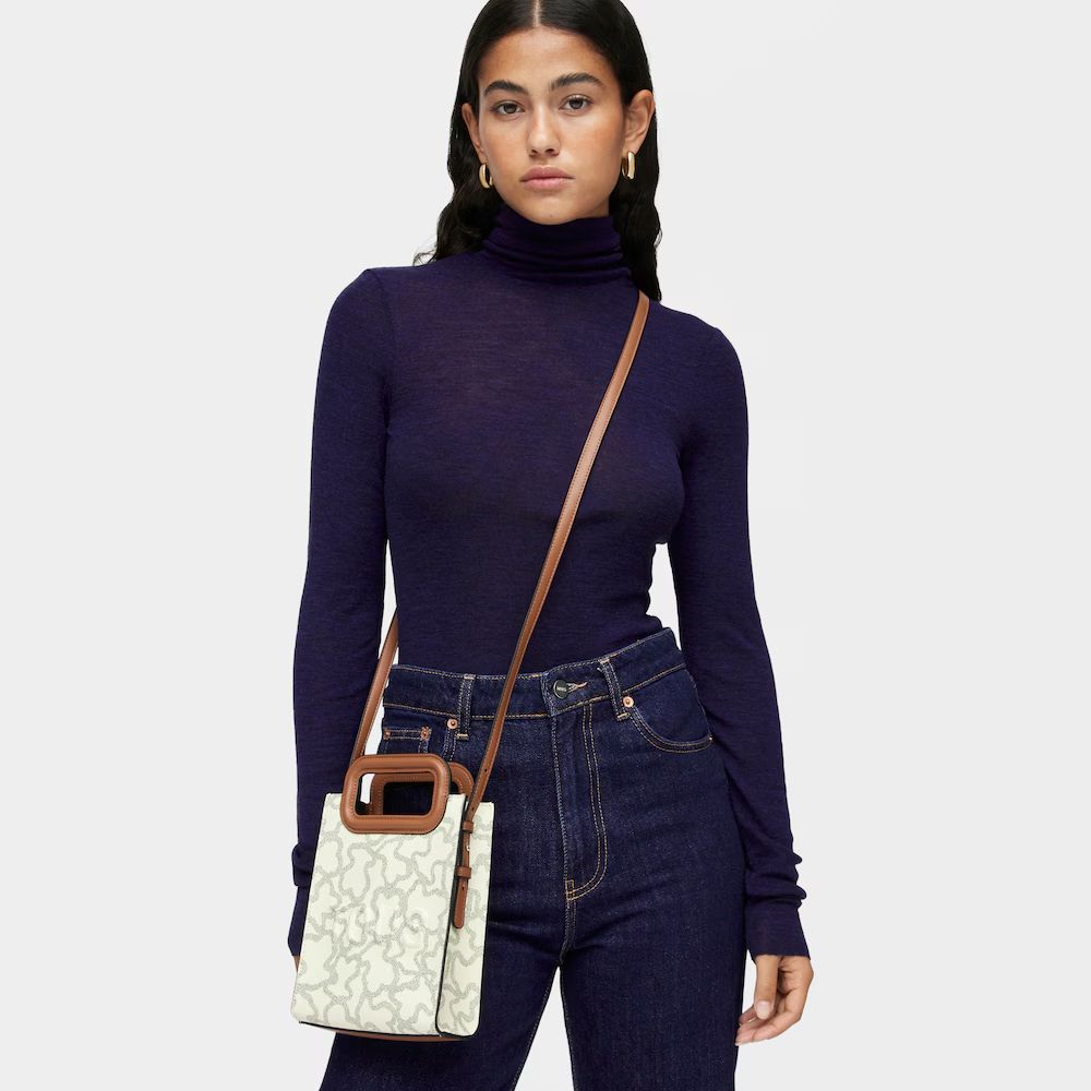 Cartera Tous Mini bolso beige kaos