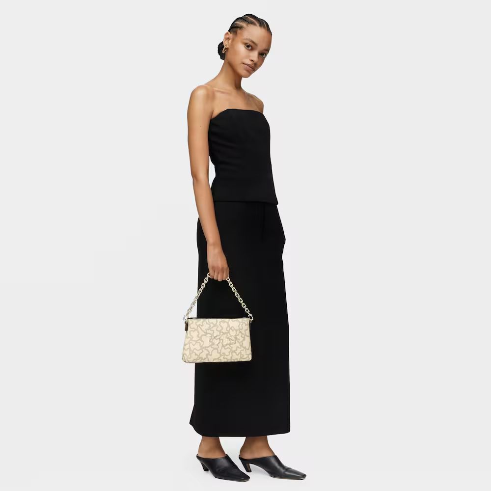 Clutch Tous beige Kaos Icon