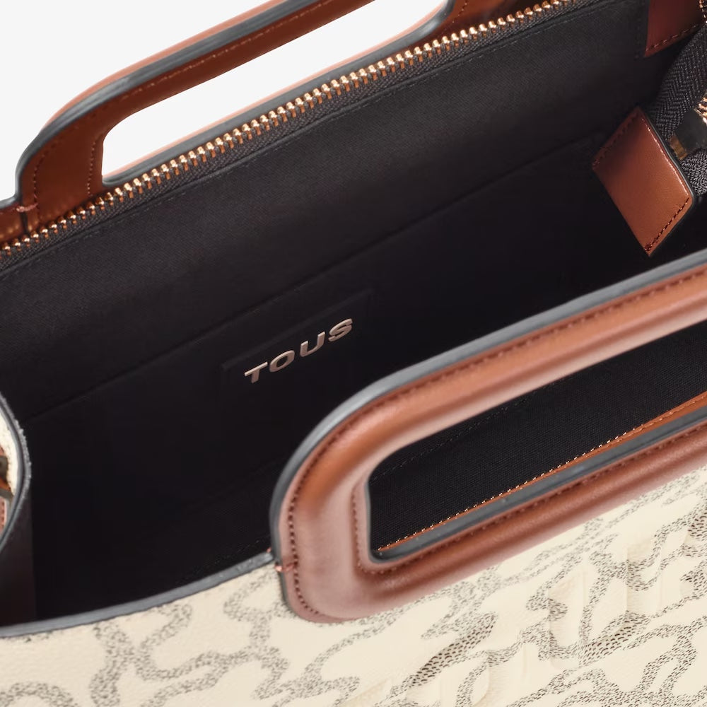 Cartera Tous  amaya beige kaos