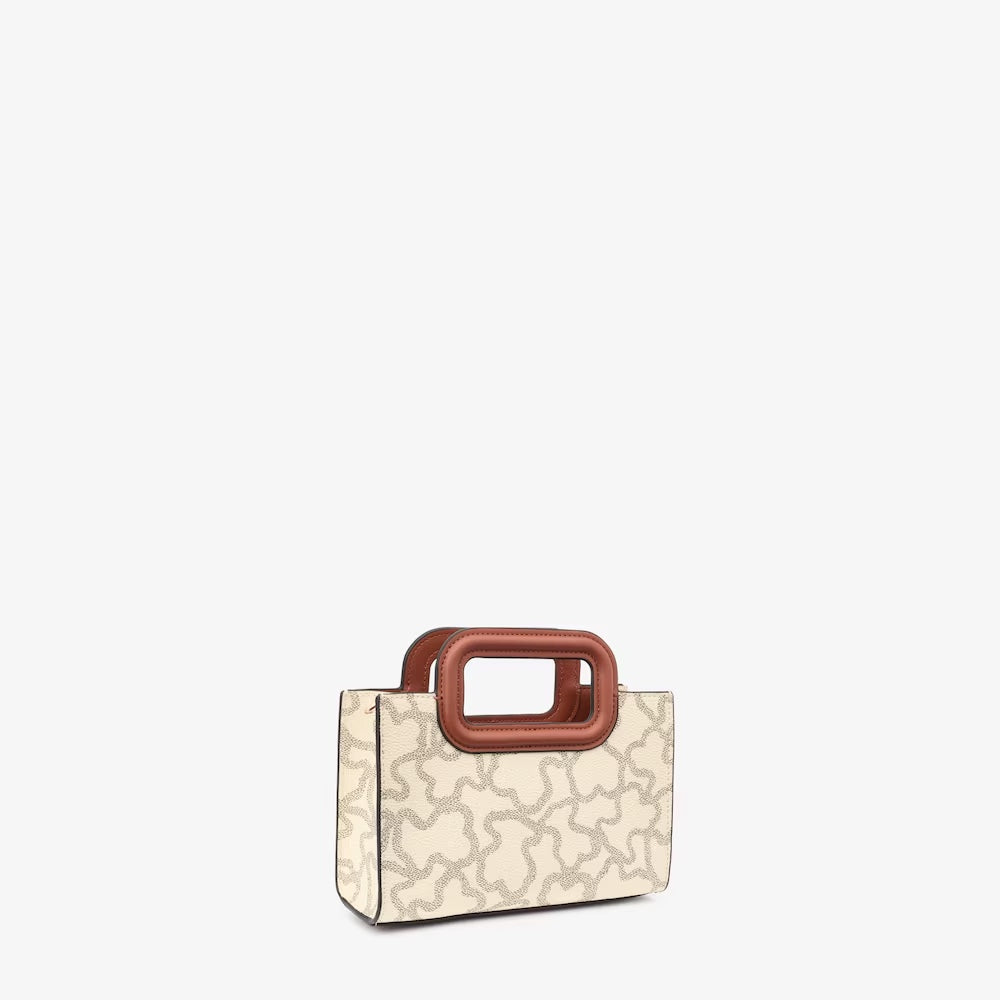 Cartera Tous Mini bandolera beige Kaos