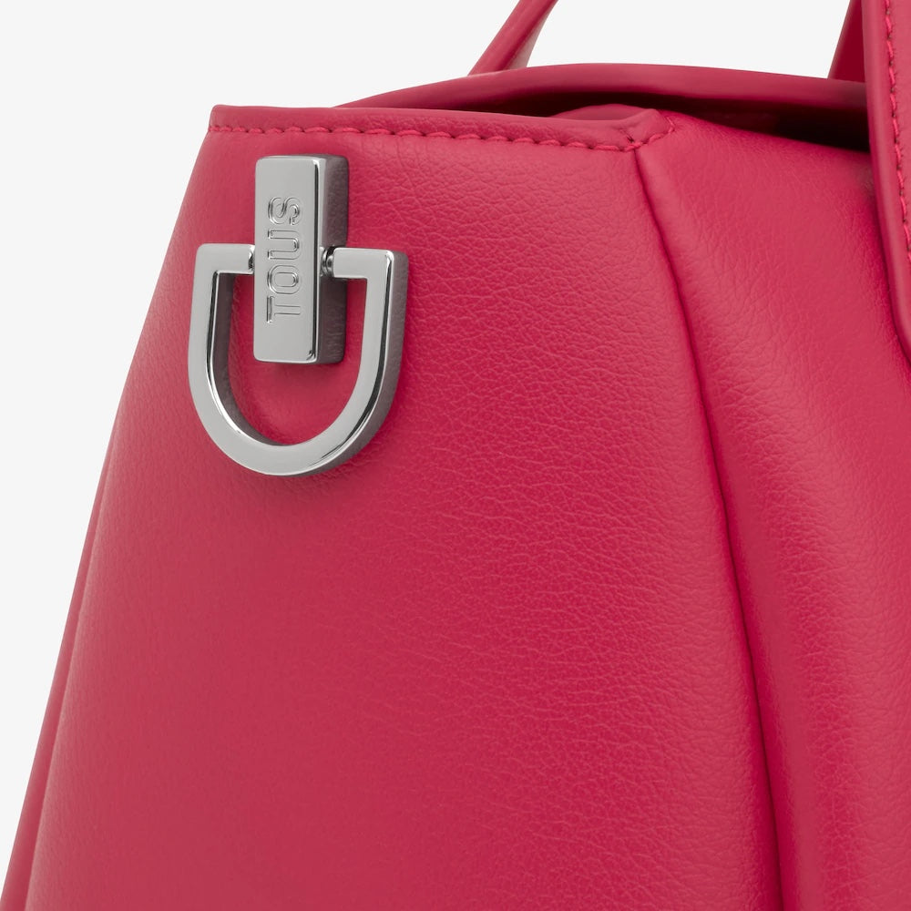Cartera Tous City mediano fucsia