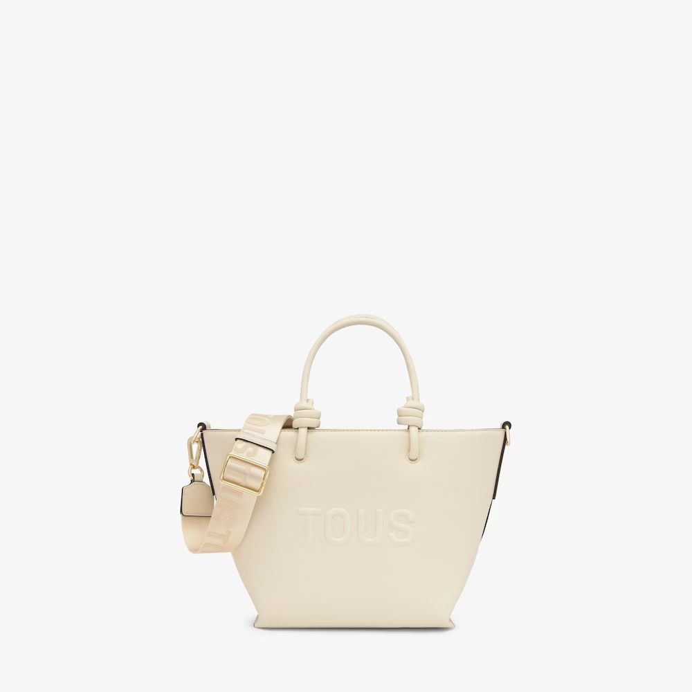 Cartera Tous Capazo pequeño la rue new blanco