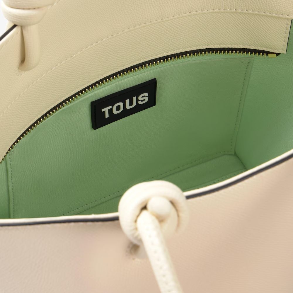 Cartera Tous Capazo pequeño la rue new blanco