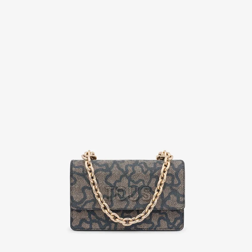 Cartera Tous Bandolera pequeña solapa Kaos Icon negra