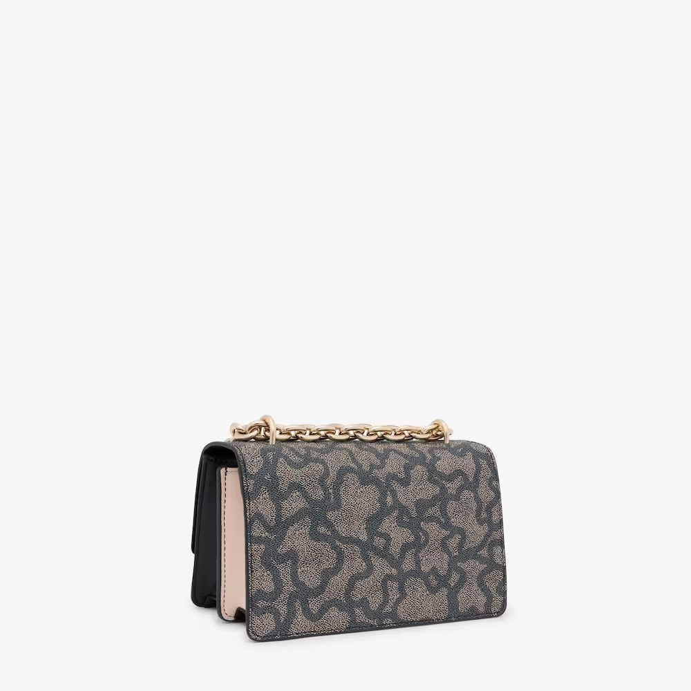 Cartera Tous Bandolera pequeña solapa Kaos Icon negra