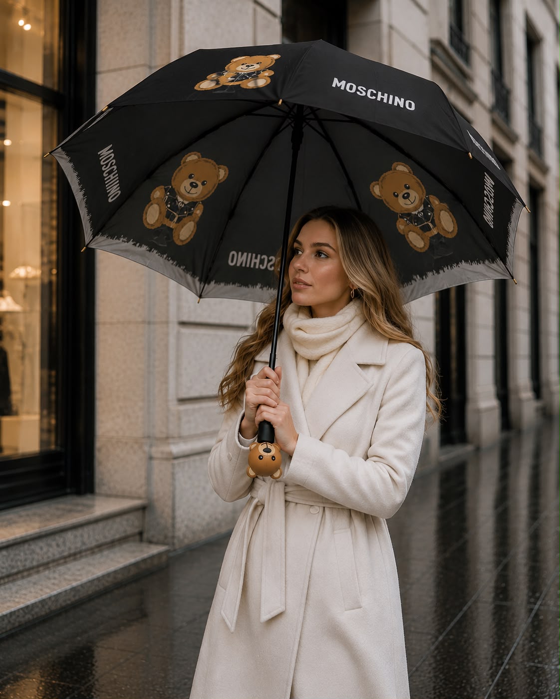 Paragua Love Moschino Edicion Limitada Teddy Bear
