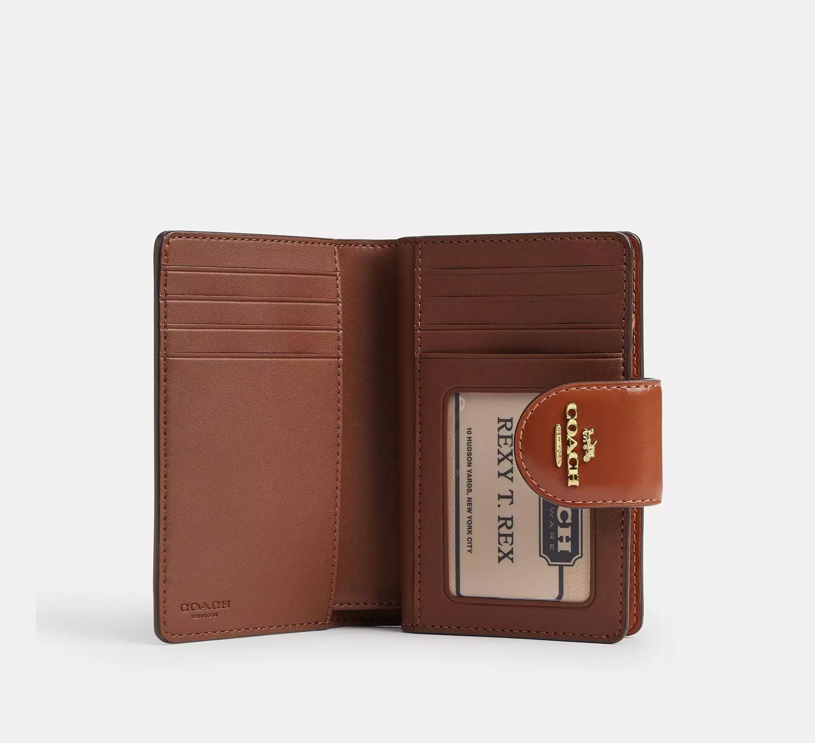 Billetera Coach Mediana Camel Coach