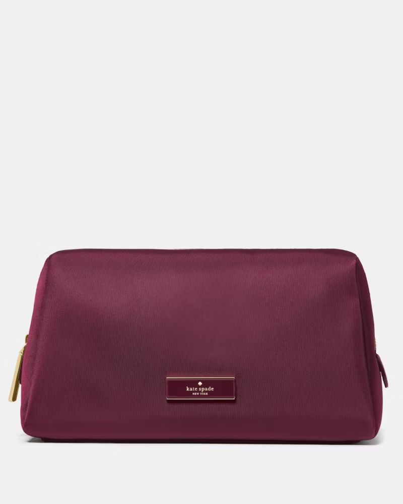 Cosmetiquero Kate Spade Pouch Cafe Burdeo Kate Spade