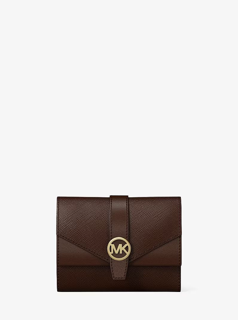 Billetera Michael Kors Greenwich Cafe Moro Michael Kors