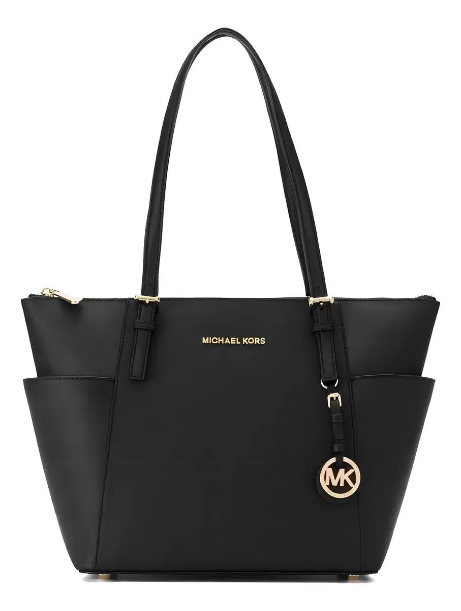 Cartera Michael Kors Tote Charlotte Negro Michael Kors