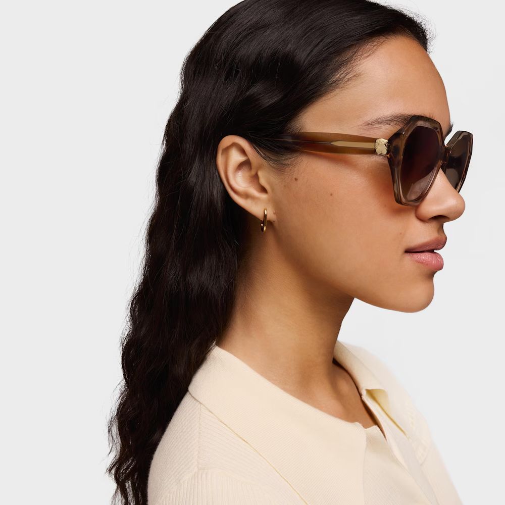 Lentes Tous De Sol Marrones Hexagonales Marron Tous