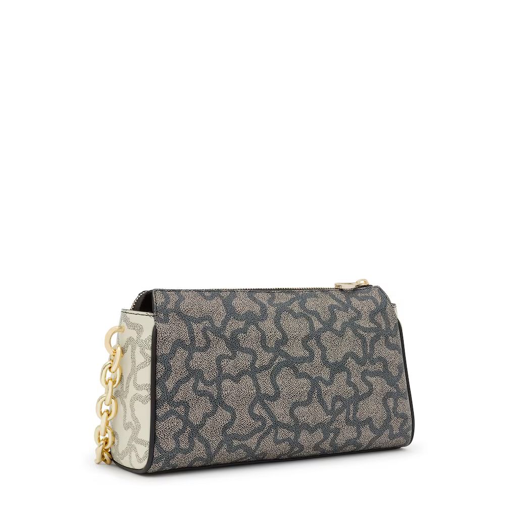 Cartera Tous Bandolera Negro Vainilla Kaos Icon Tous