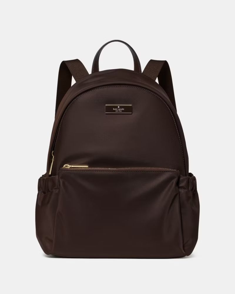 Mochila Kate Spade Dome Cafe moro Kate Spade