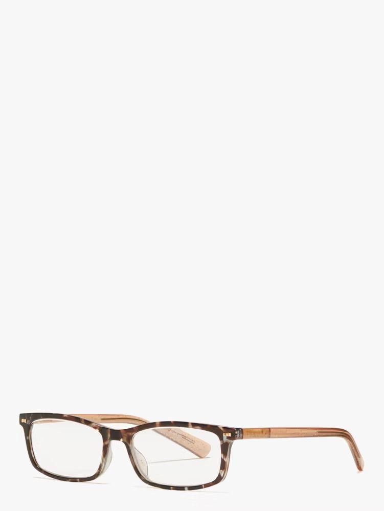 Lentes Kate Spade Opticos Jodie Print Café con Brillos Kate Spade