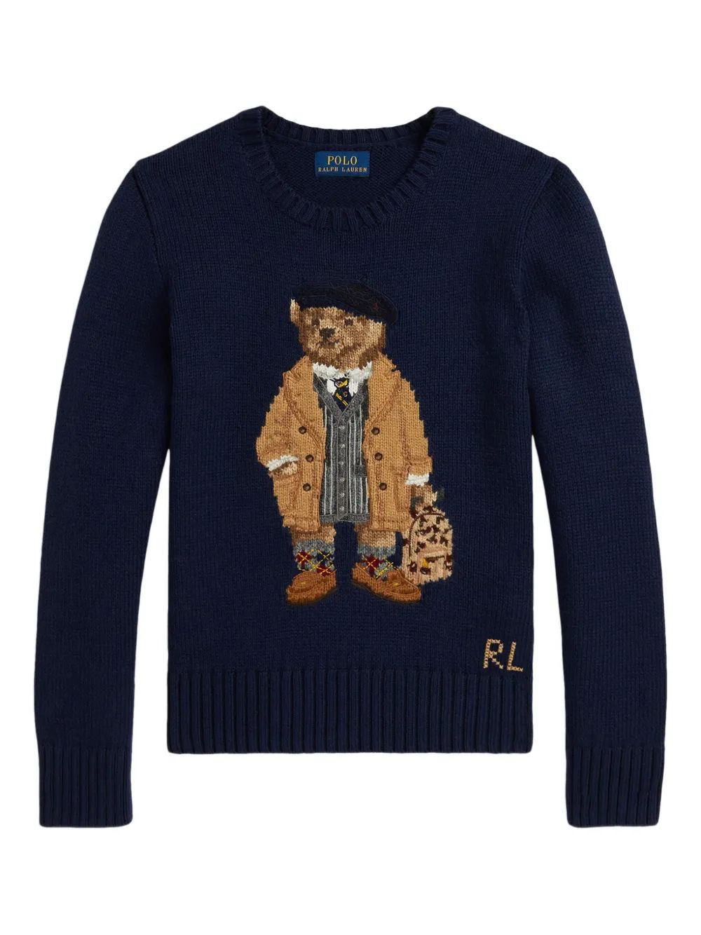 Sweater Polo Ralph Lauren Algodon Azul Osito Polo Ralph Lauren