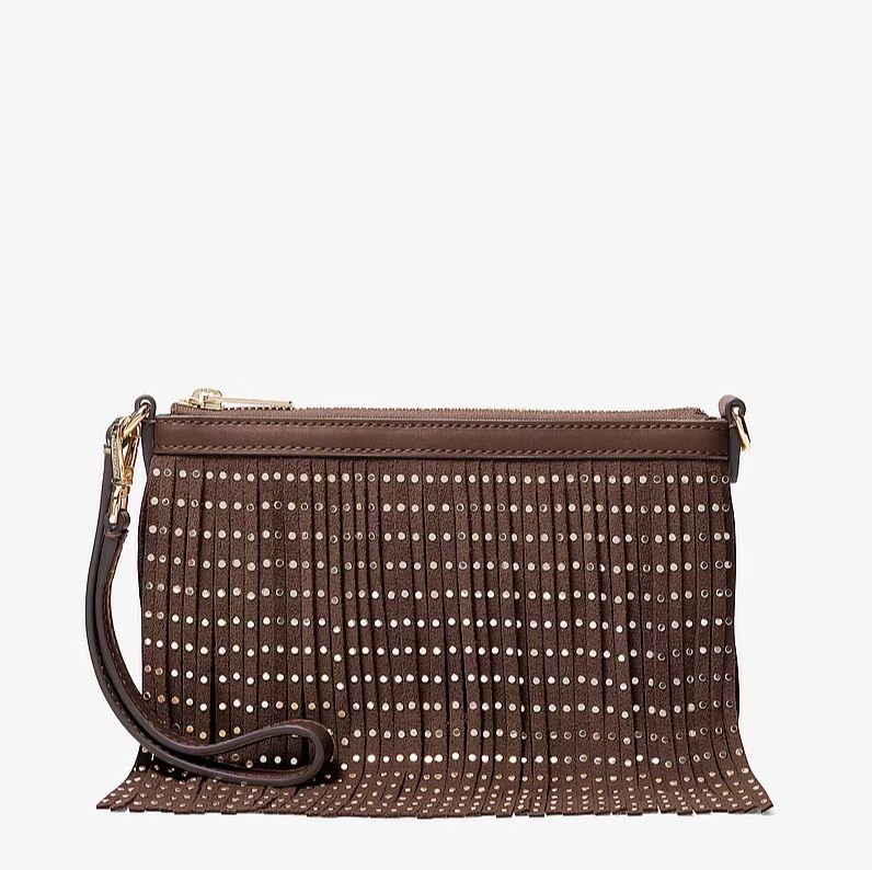 Cartera Michael Kros Flecos Cafe moro Michael Kors