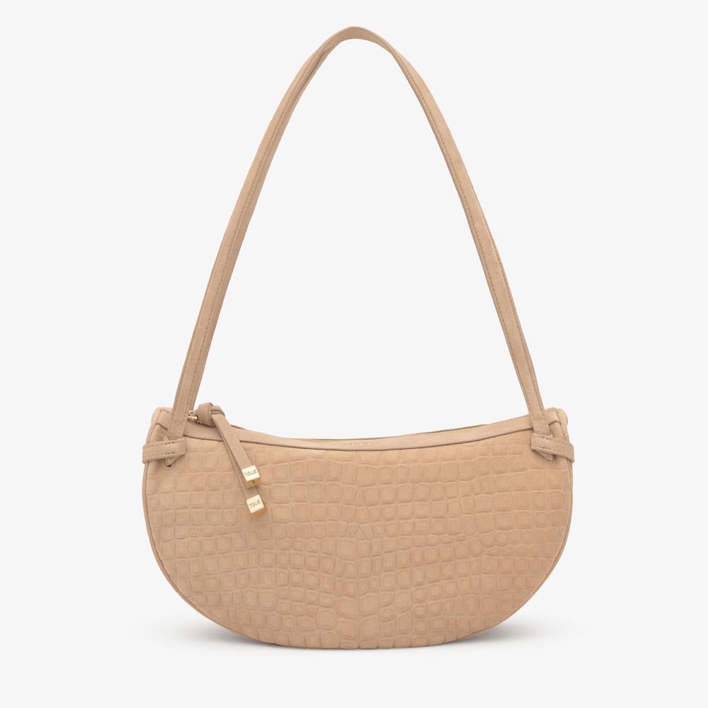 Cartera Tous Halfmoon beige