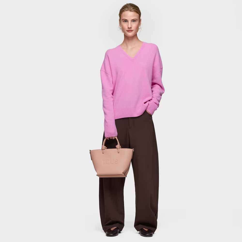 Cartera Tous Capazo Rosa