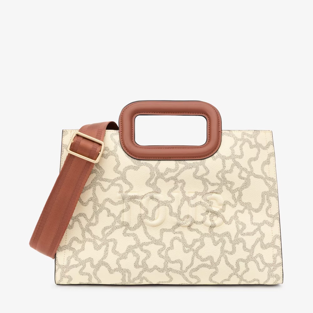 Cartera Tous  amaya beige kaos