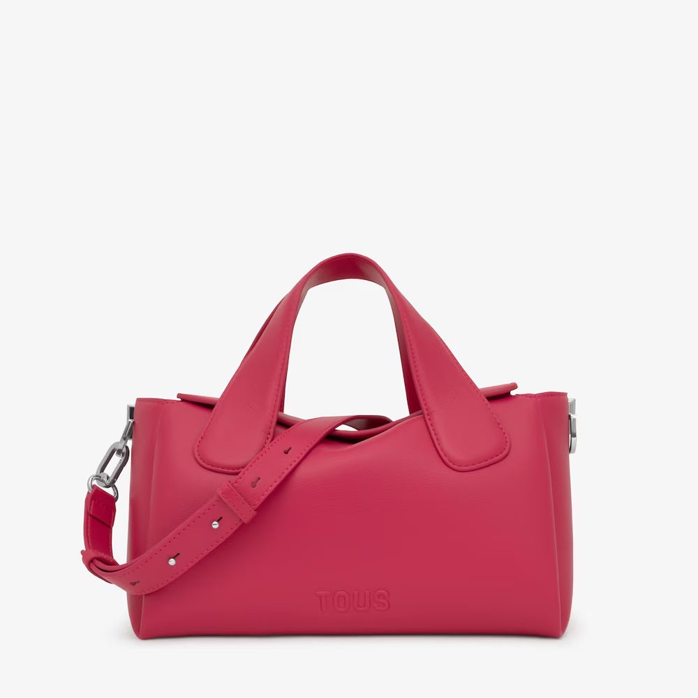 Cartera Tous City mediano fucsia