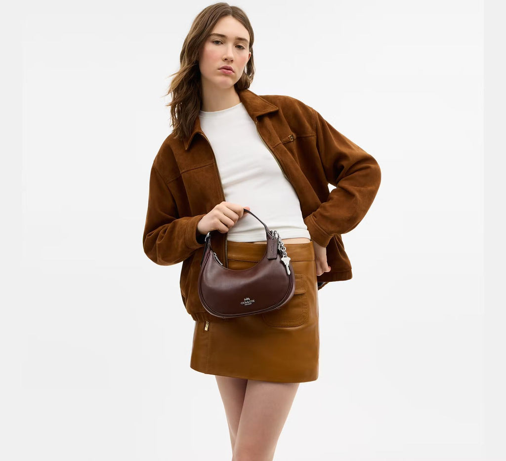 Cartera Coach Emily de Hombro Cafe moro Coach