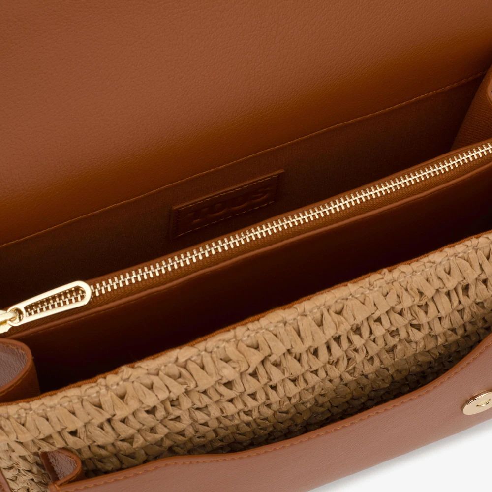 Cartera Tous Bandolera Audree medania de Rafia Tous