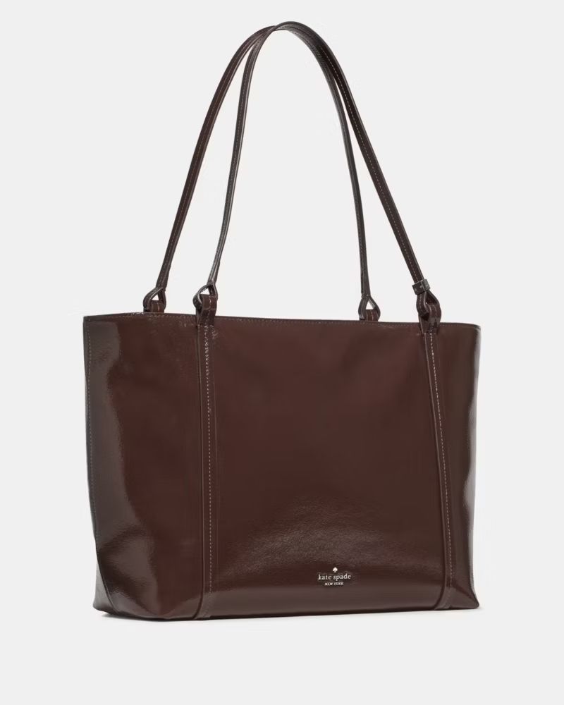 Cartera Kate Spade Marlowe Charol Cafe Moro Kate Spade