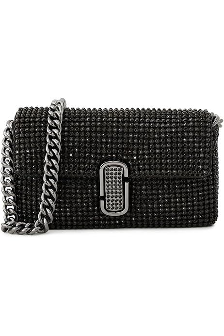 Cartera Marc Jacobs The Rhinestone Negro Brillante