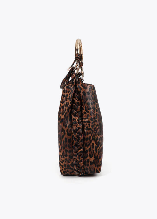 Bolso Lola Casademunt Shopper Print asa metalizada personalizada