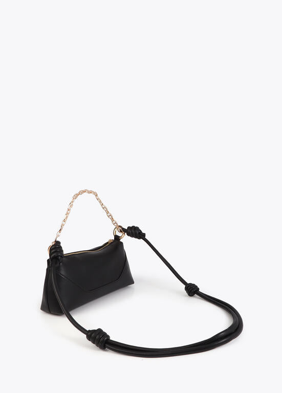 Cartera Lola Casademunt Bandolera asa nudos pieza inferior