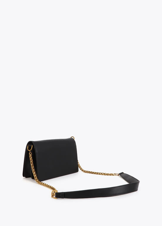 Cartera Lola Casademunt Bandolera con solapa  animal tachas
