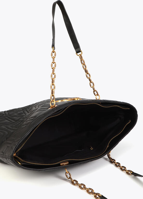 Cartera Lola Casademunt Shopper pespunte logo