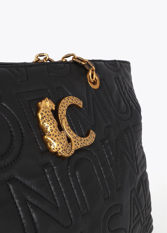 Cartera Lola Casademunt Shopper pespunte logo