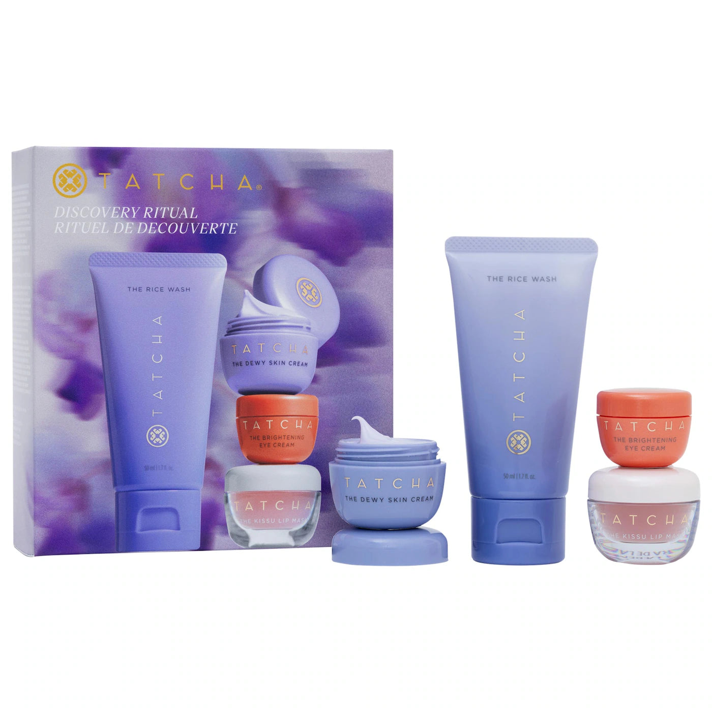 Tatcha The Discovery Ritual Set – Kit de Rutina Facial Hidratante